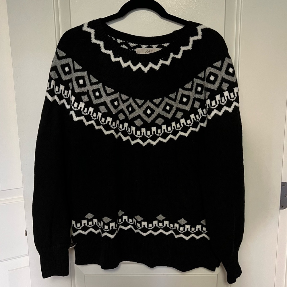 Loft Fair Isle Sweater